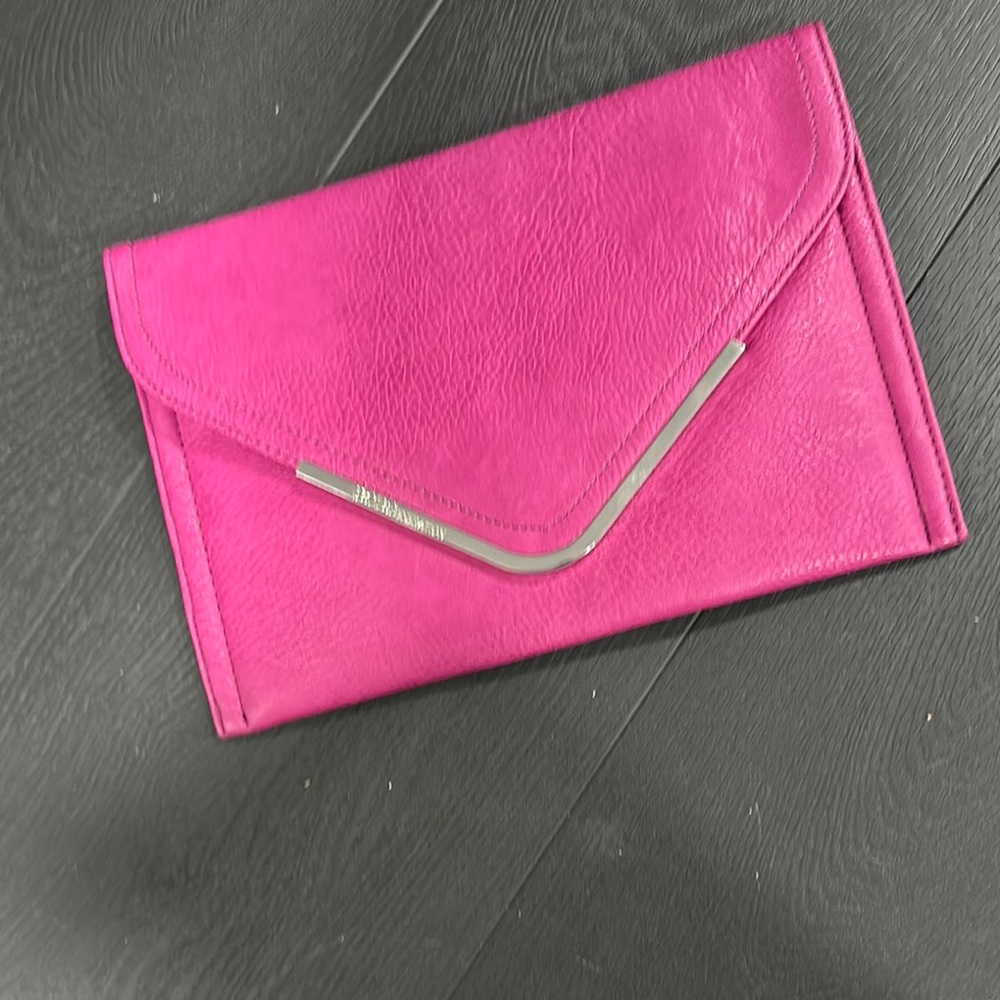 Elegant Pink Clutch Bag